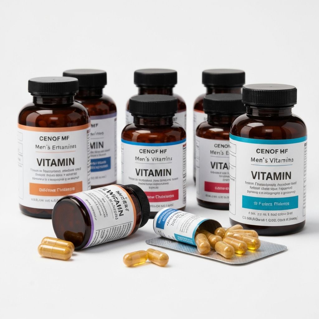 Men's supplements collection